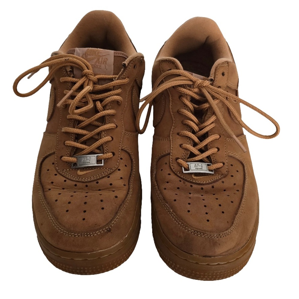 Nike Air Force 1 x Supreme Flax Brown DN1555-200 - Size 8.5 US / 42 EU / 40 BR